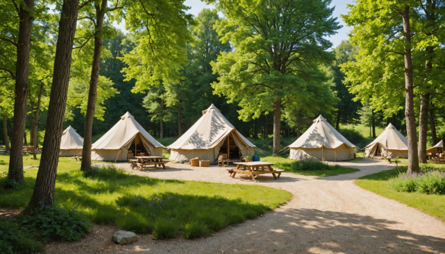 Vind jouw charme camping netwerk in Frankrijk voor de perfecte vakantie